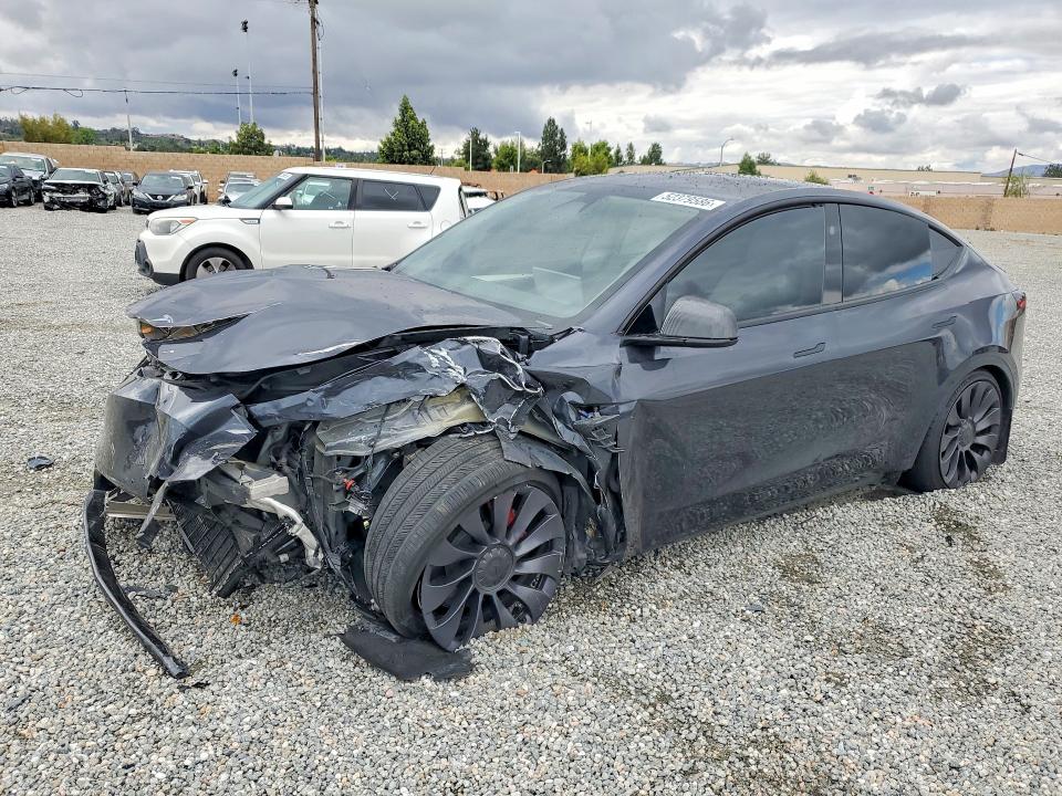 2024 Tesla VIN 7SAYGDEF3RF066031 COPART salvage auction — FRONT END, Ca - Salvage Certificate, sold $6,700 on 2026-07-15 (photo 1)