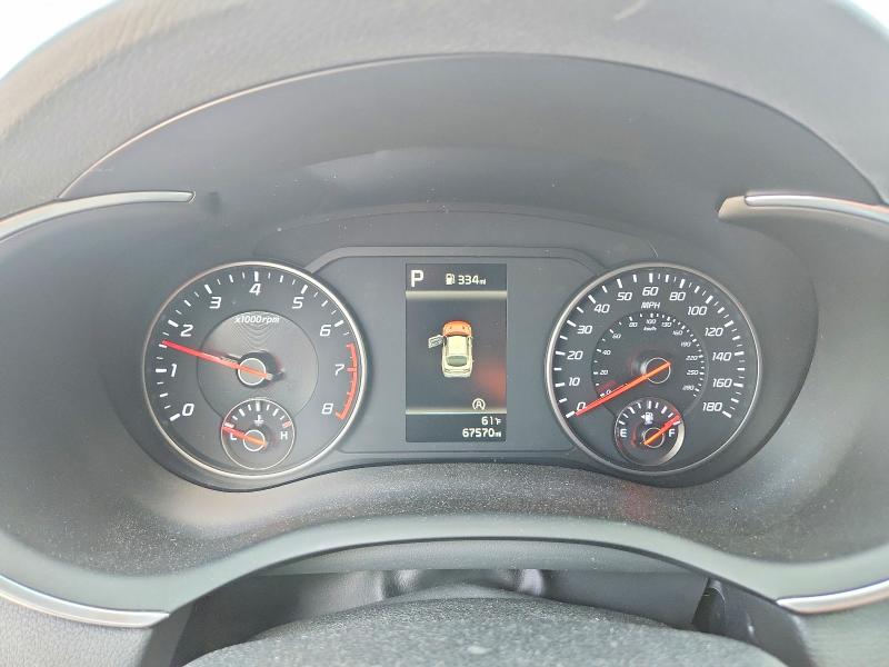 2022 Kia VIN KNAE35LD4N6119258 COPART salvage auction — HAIL, Tx - Certificate Of Title, sold $3,500 on 2026-07-24 (photo 9)