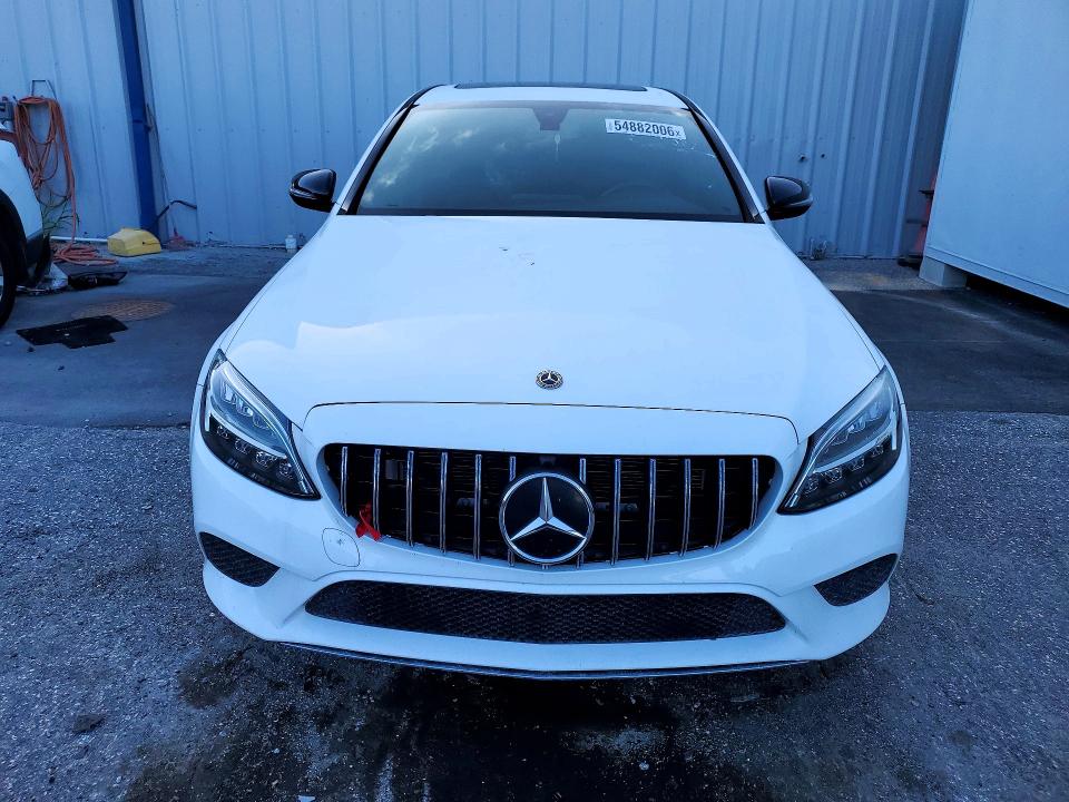 2021 Mercedes-benz C-klasse VIN W1KWF8DBXMR653526 COPART salvage auction — REAR END, Fl - Certificate Of Destruction, sold $8,800 on 2026-07-17 (photo 5)