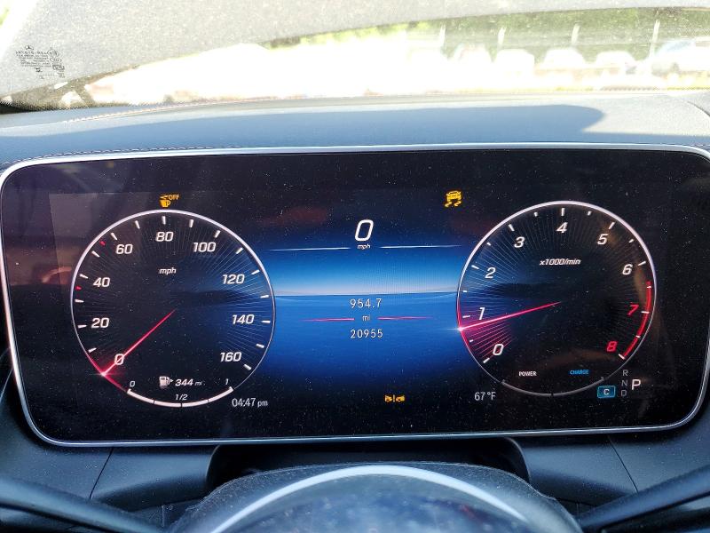 2024 Mercedes-benz Glc VIN W1NKM4HB9RF178499 COPART salvage auction — FRONT END, Id - Salvage Certificate Of Title, sold $15,600 on 2026-07-28 (photo 9)
