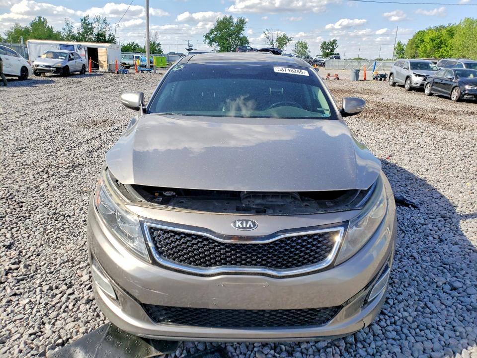 2015 Kia VIN 5XXGR4A63FG393188 COPART salvage auction — FRONT END, Il - Salvage Certificate, sold $425 on 2026-07-06 (photo 5)