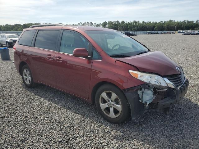 2014 Toyota Sienna VIN 5TDKK3DC4ES502748 COPART salvage auction — FRONT END, Fl - Cert Of Title Slvg Rebuildable, sold $1,600 on 2026-07-17 (photo 4)