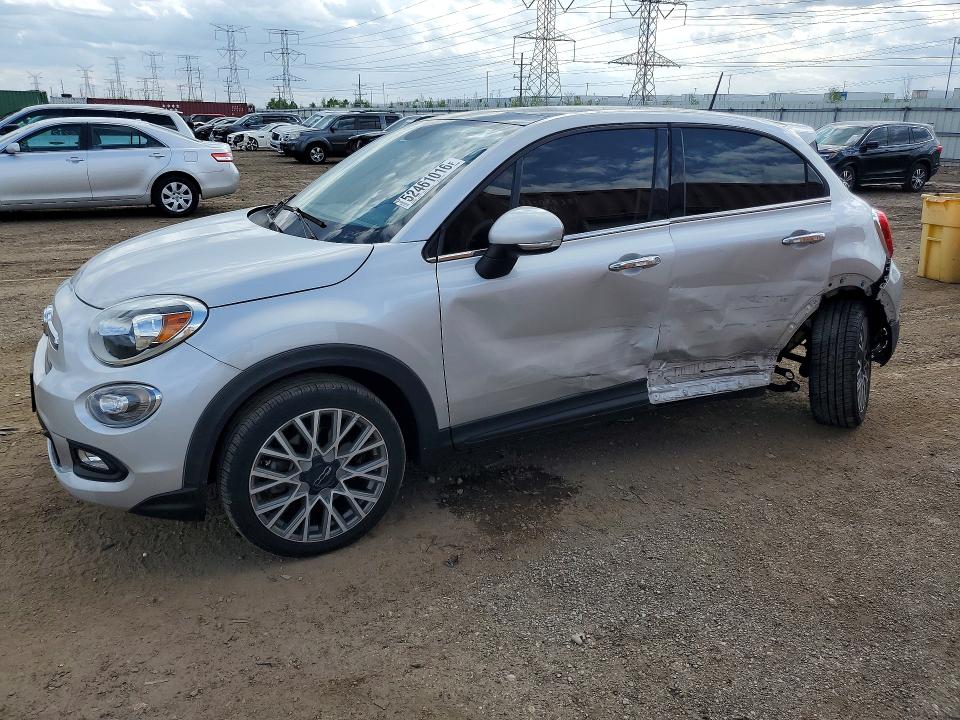 2017 Fiat 500 VIN ZFBCFXDB0HP626797 COPART salvage auction — SIDE, Il - Salvage Certificate, sold $475 on 2026-07-14 (photo 1)