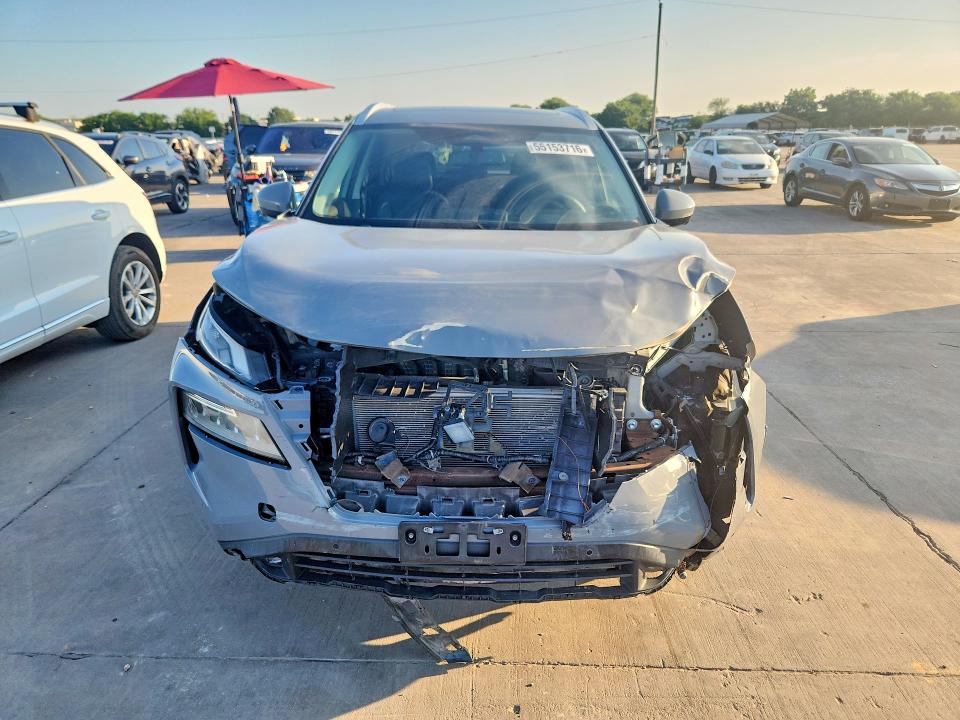 2021 Nissan Rogue VIN 5N1AT3CA8MC807240 COPART salvage auction — FRONT END, Tx - Salvage Vehicle Title, sold $8,900 on 2026-07-02 (photo 5)