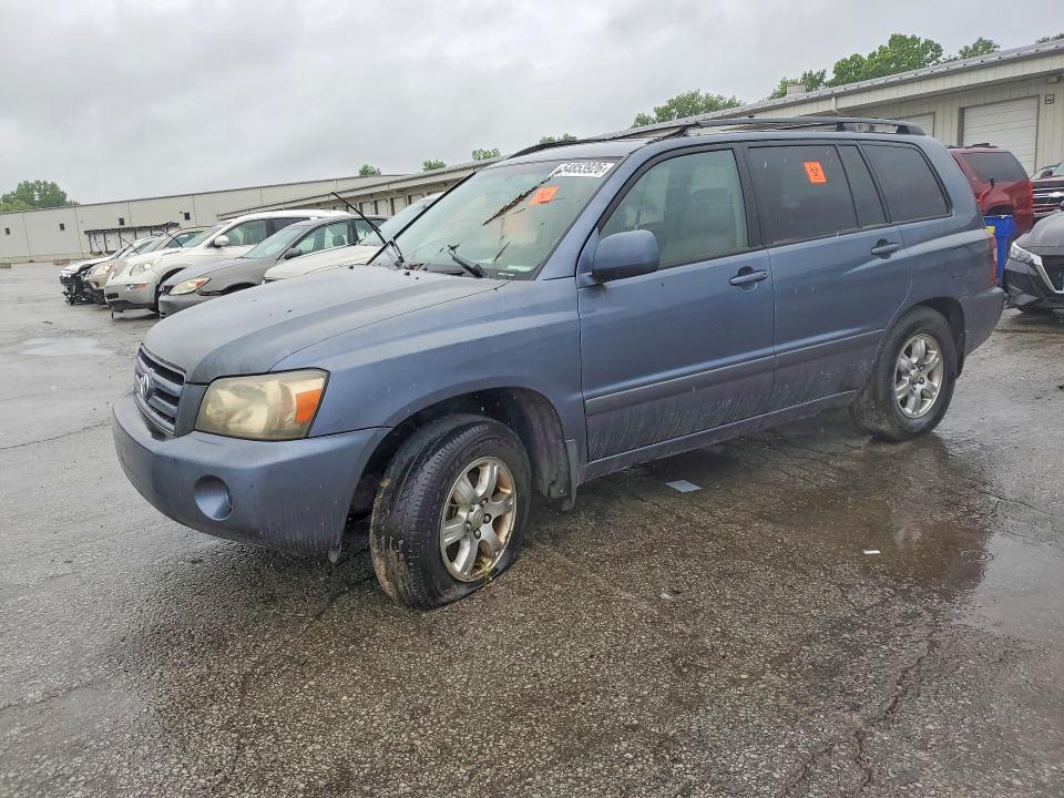 2004 Toyota Highlander VIN JTEDP21A240004827 COPART salvage auction — SIDE, Ky - Certificate Of Title, sold $575 on 2026-07-02 (photo 1)