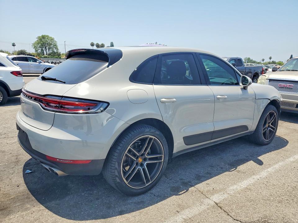 2020 Porsche Macan VIN WP1AB2A54LLB34287 COPART salvage auction — FRONT END, Ca - Salvage Certificate, sold $14,500 on 2026-07-10 (photo 3)