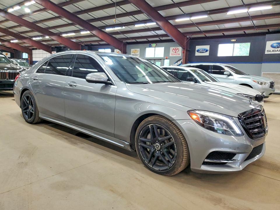 2015 Mercedes-benz S class VIN WDDUG8FB6FA145301 COPART salvage auction — MINOR DENT/SCRATCHES, VA - CERTIFICATE OF TITLE, sold $10,300 on 2026-07-27 (photo 4)