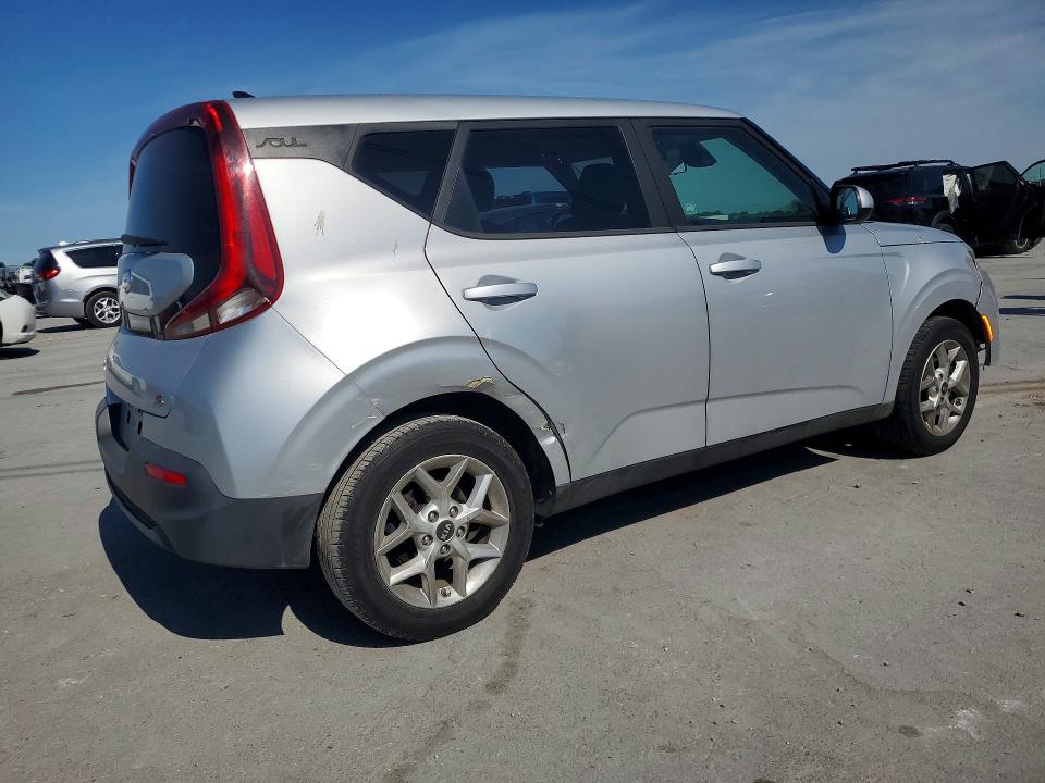 2020 Kia Soul VIN KNDJ23AU6L7019892 COPART salvage auction — FRONT END, Tn - Salvage Certificate, sold $1,800 on 2026-07-15 (photo 3)