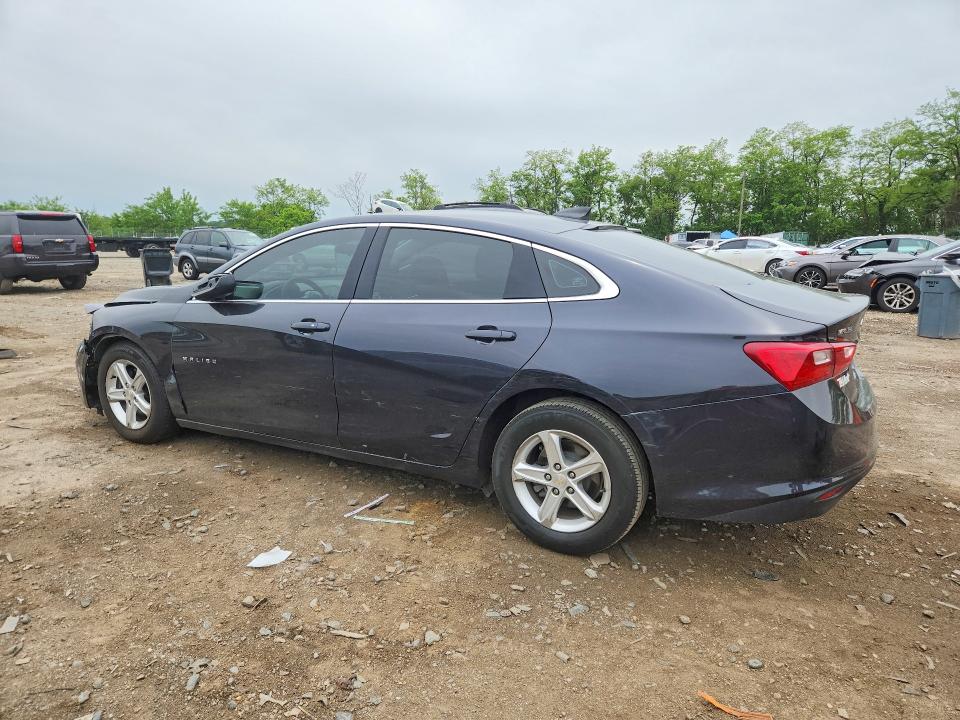 2022 Chevrolet Malibu VIN 1G1ZB5STXNF209586 COPART salvage auction — FRONT END, Md - Cert Of Salvage > 75% Damage, sold $2,200 on 2026-07-02 (photo 2)