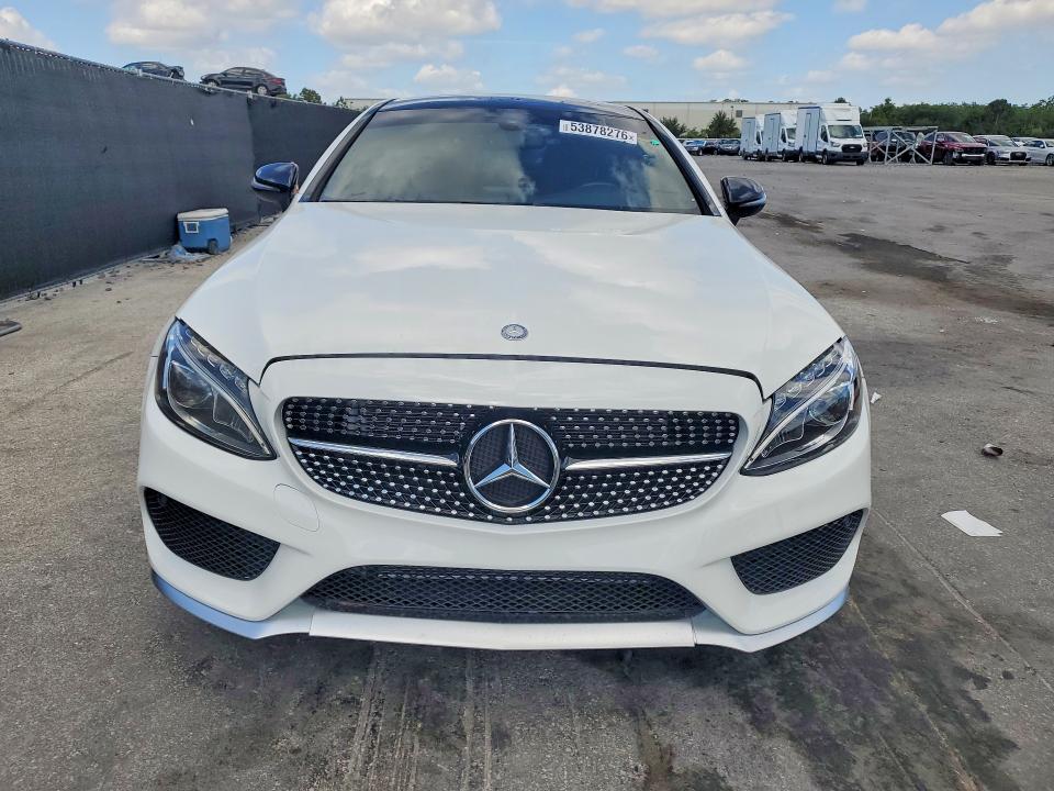 2017 Mercedes-benz C-klasse VIN WDDWJ6EB4HF537215 COPART salvage auction — MINOR DENT/SCRATCHES, In - Certificate Of Title, sold $13,800 on 2026-07-15 (photo 5)