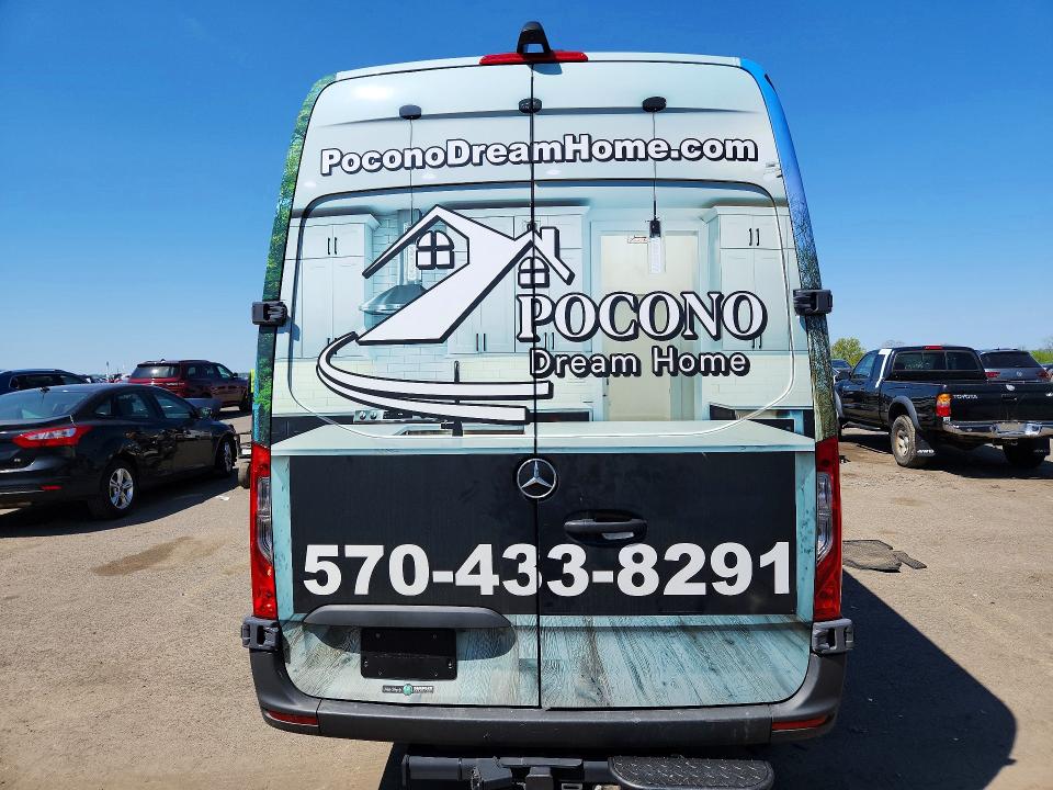 2024 Mercedes-benz Sprinter VIN W1Y4NCHY1RT186086 COPART salvage auction — FRONT END, Pa - Certificate Of Salvage, sold $17,900 on 2026-07-15 (photo 6)