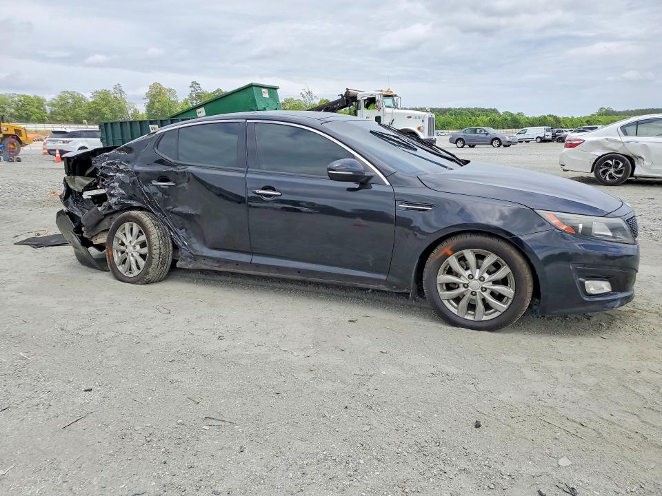 2015 Kia Optima VIN 5XXGN4A75FG408293 COPART salvage auction — REAR END, Sc - Cert Of Title-Salvage, sold $675 on 2026-07-20 (photo 4)