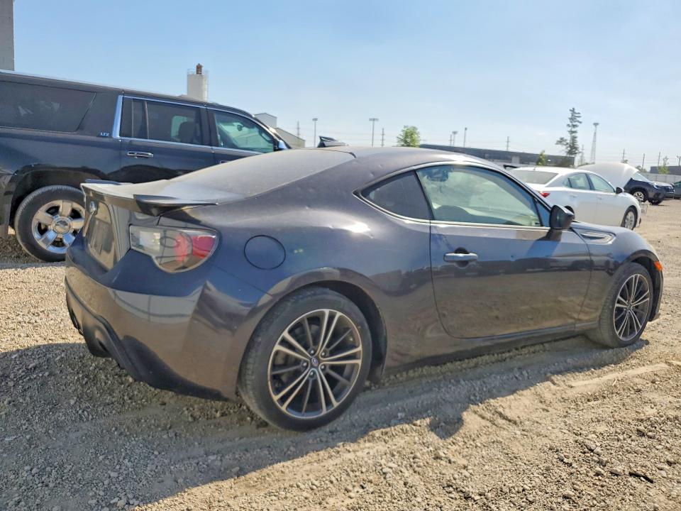 2014 Subaru Brz VIN JF1ZCAC10E9603807 COPART salvage auction — HAIL, Ia - Cert Of Title-Salvage Title, sold $6,300 on 2026-07-15 (photo 3)