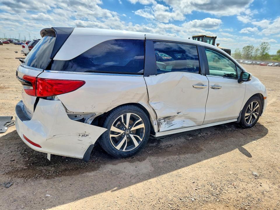 2024 Honda Odyssey VIN 5FNRL6H80RB016693 COPART salvage auction — SIDE, Il - Salvage Certificate, sold $13,500 on 2026-07-28 (photo 3)