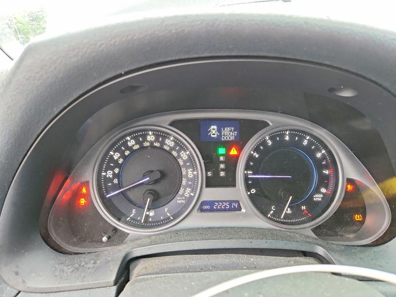 2008 Lexus Is VIN JTHBE262785020936 COPART salvage auction — SIDE, Nc - Salvage Certificate Of Title, sold $775 on 2026-07-15 (photo 9)