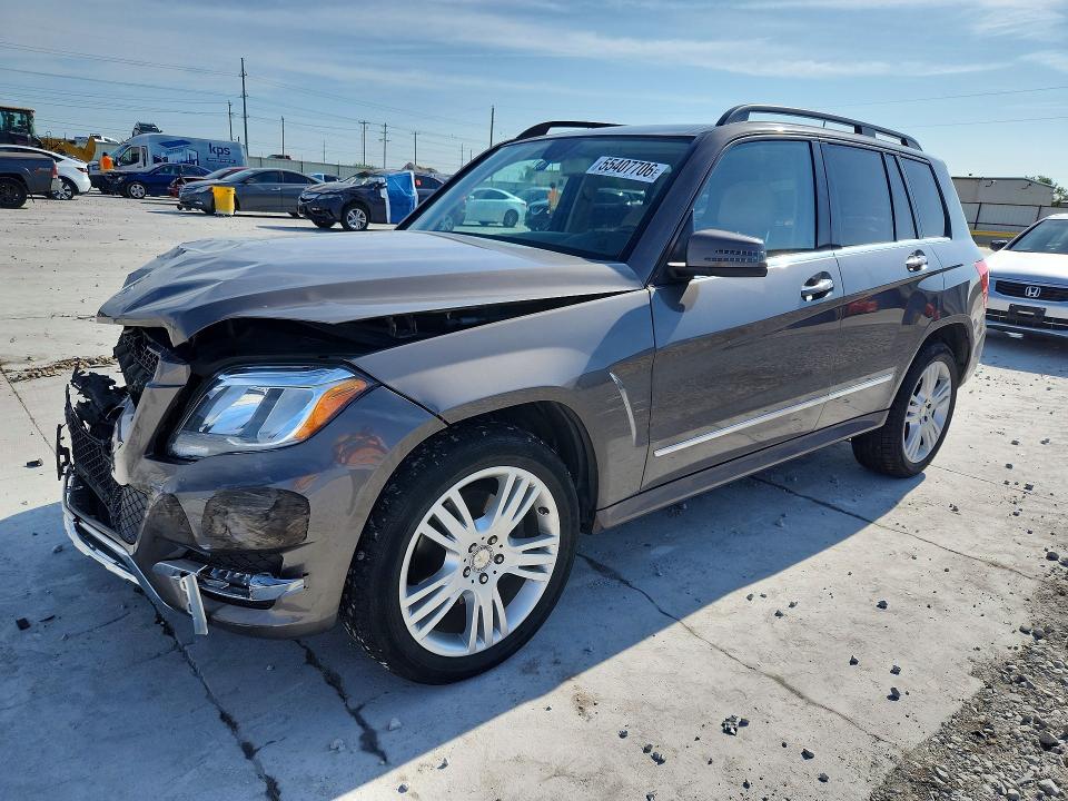 2014 Mercedes-benz Glk-klasse VIN WDCGG5HB3EG274489 COPART salvage auction — FRONT END, Tx - Salvage Vehicle Title, sold $2,750 on 2026-07-31 (photo 1)