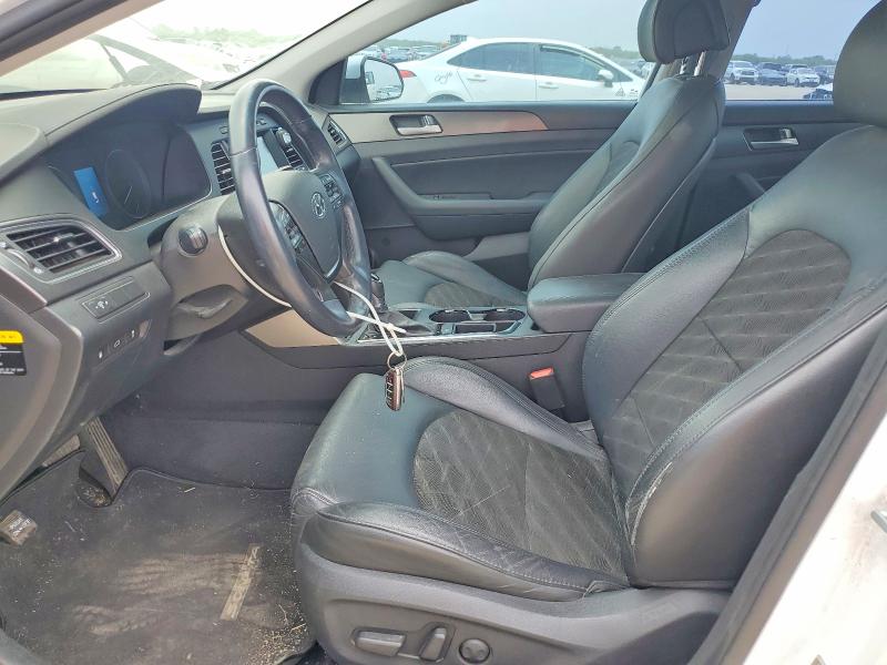 2017 Hyundai VIN 5NPE34AF8HH456558 COPART salvage auction — FRONT END, Tx - Salvage Vehicle Title, sold $2,150 on 2026-07-09 (photo 7)