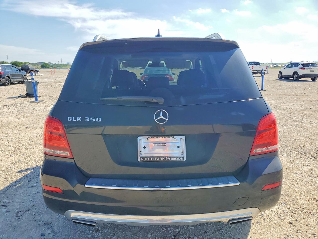 2013 Mercedes-Benz GLK-Class VIN WDCGG5HB9DG115894 COPART salvage auction — Front End, TX - SALVAGE VEHICLE TITLE, sold $2,900 on 2026-07-09 (photo 6)