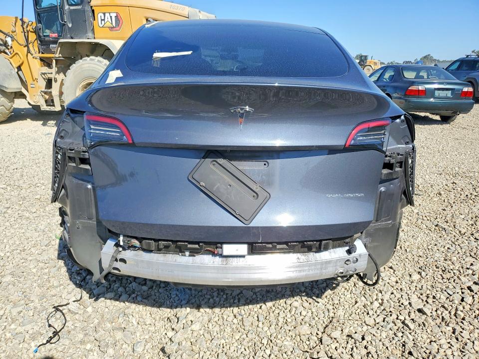 2021 Tesla Model y VIN 5YJYGAEE2MF158209 COPART salvage auction — SIDE, Ca - Salvage Certificate, sold $7,400 on 2026-07-16 (photo 6)