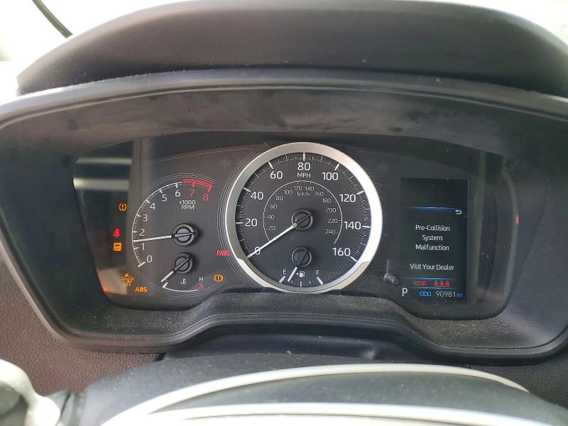 2022 Toyota Corolla VIN 5YFEPMAE6NP328894 COPART salvage auction — FRONT END, Al - Cert Of Title-Salvage Title, sold $4,350 on 2026-07-14 (photo 9)