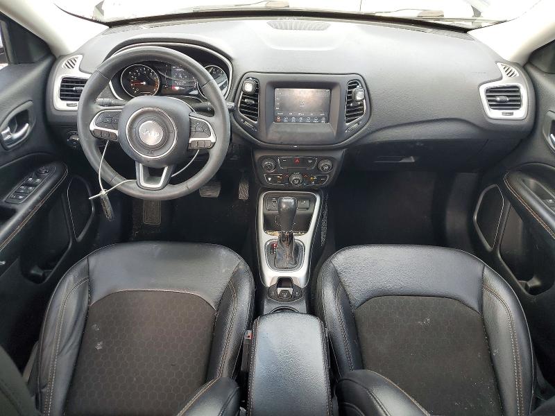 2021 Jeep VIN 3C4NJCBB4MT572233 COPART salvage auction — REAR END, Tx - Salvage Vehicle Title, sold $3,400 on 2026-07-09 (photo 8)