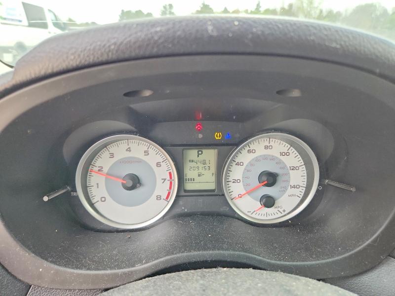 2012 Subaru Impreza VIN JF1GPAC69CH219146 COPART salvage auction — FRONT END, Ct - Cert Of Title-Salvage, sold $325 on 2026-08-03 (photo 9)