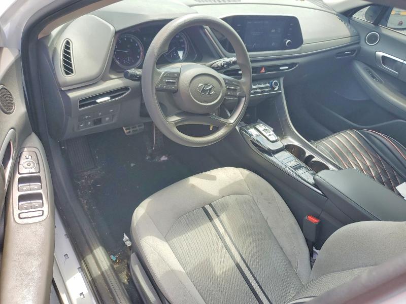 2021 Hyundai Sonata VIN 5NPEG4JA2MH120164 COPART salvage auction — FRONT END, Nc - Salvage Certificate Of Title, sold $4,050 on 2026-07-02 (photo 8)