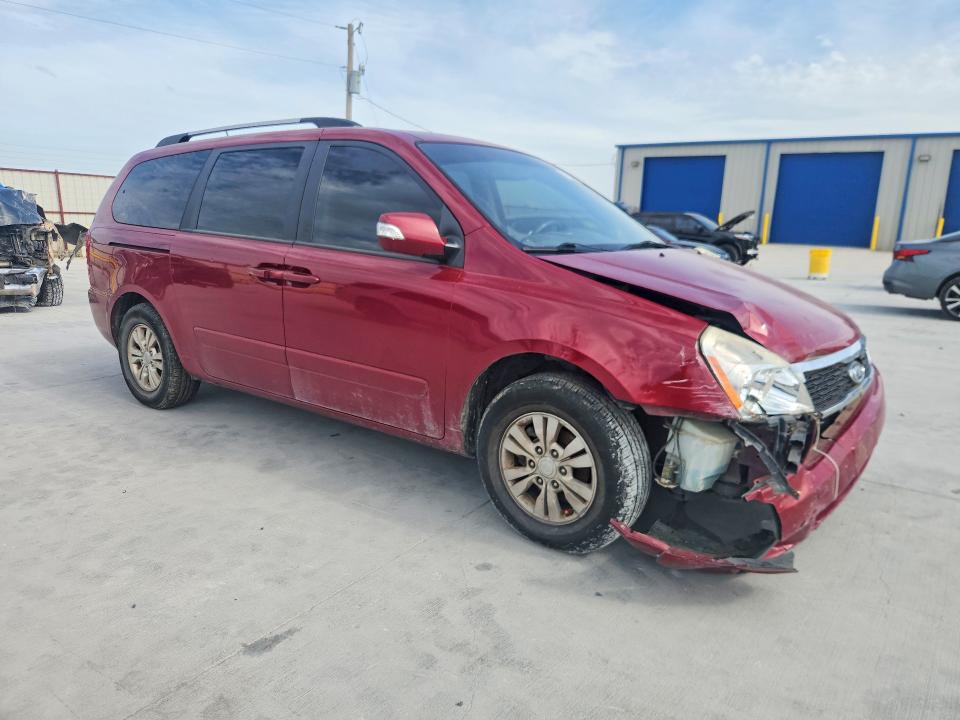 2011 Kia SEDONA VIN KNDMG4C79B6388052 COPART salvage auction — FRONT END, Tx - Salvage Vehicle Title, sold $775 on 2026-07-10 (photo 4)
