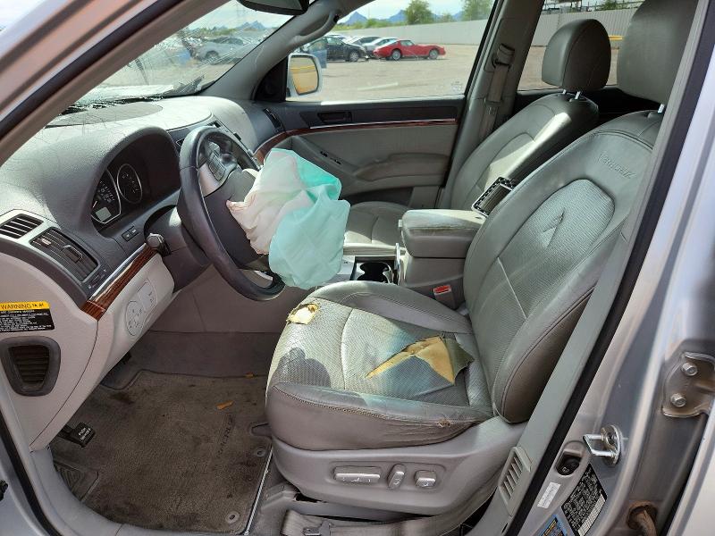 2008 Hyundai Veracruz VIN KM8NU13C38U032219 COPART salvage auction — FRONT END, AZ - CERT OF TITLE - SALVAGE, sold $300 on 2026-07-17 (photo 7)