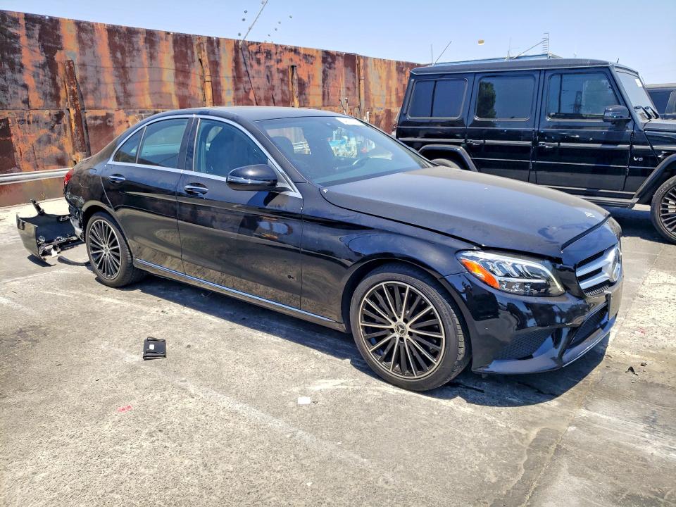 2020 Mercedes-benz C-klasse VIN WDDWF8DB0LR526475 COPART salvage auction — FRONT END, Ca - Salvage Certificate, sold $200 on 2026-07-22 (photo 4)