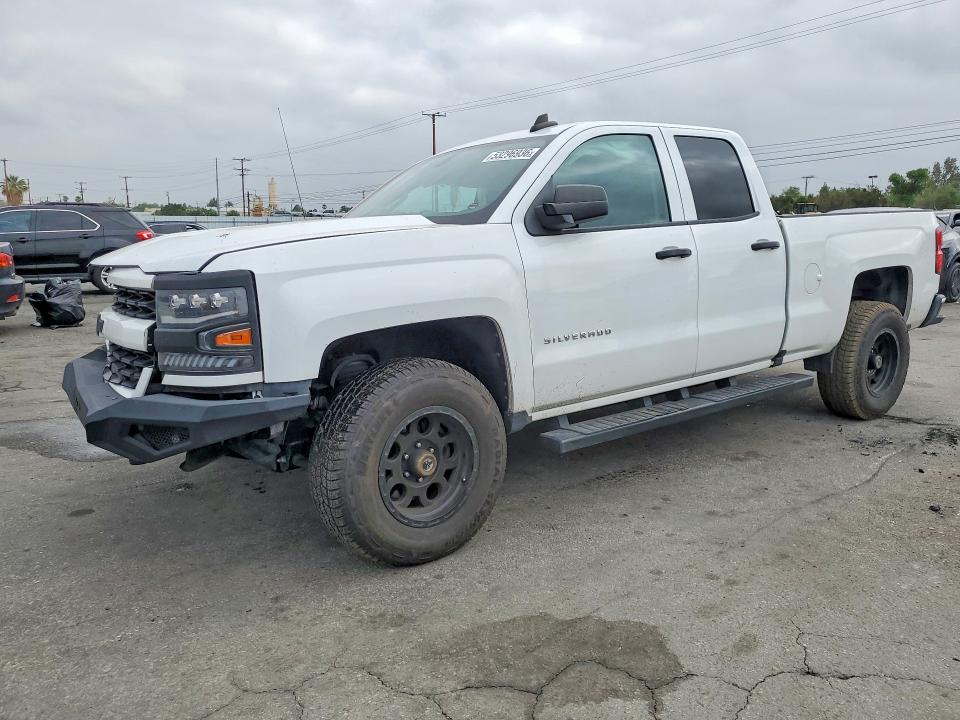 2017 Chevrolet Silverado VIN 1GCRCPEH6HZ357647 COPART salvage auction — FRONT END, Ca - Salvage Certificate, sold $3,200 on 2026-07-02 (photo 1)