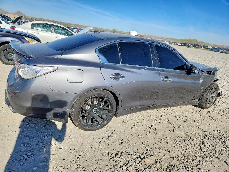 2016 Infiniti Q50 VIN JN1EV7AP3GM300505 COPART salvage auction — FRONT END, UT - SALVAGE CERTIFICATE, sold $725 on 2026-07-24 (photo 3)