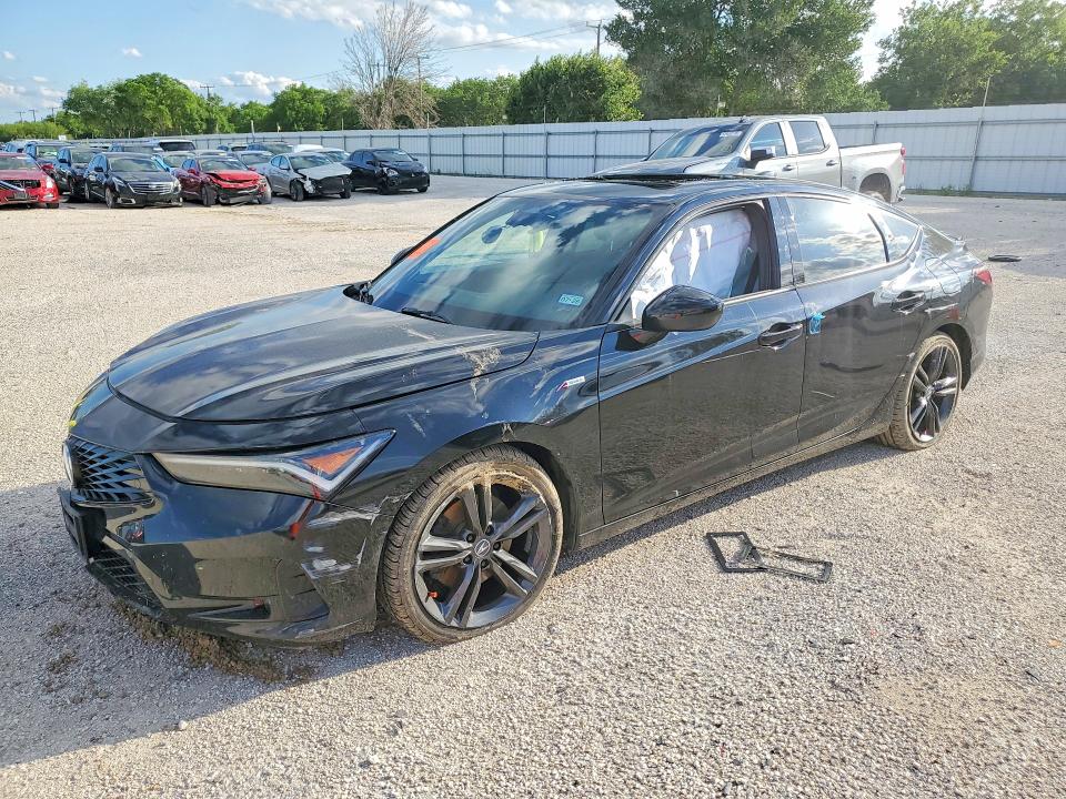 2023 Acura Integra VIN 19UDE4H34PA014384 COPART salvage auction — FRONT END, Tx - Salvage Vehicle Title, sold $5,700 on 2026-07-09 (photo 1)