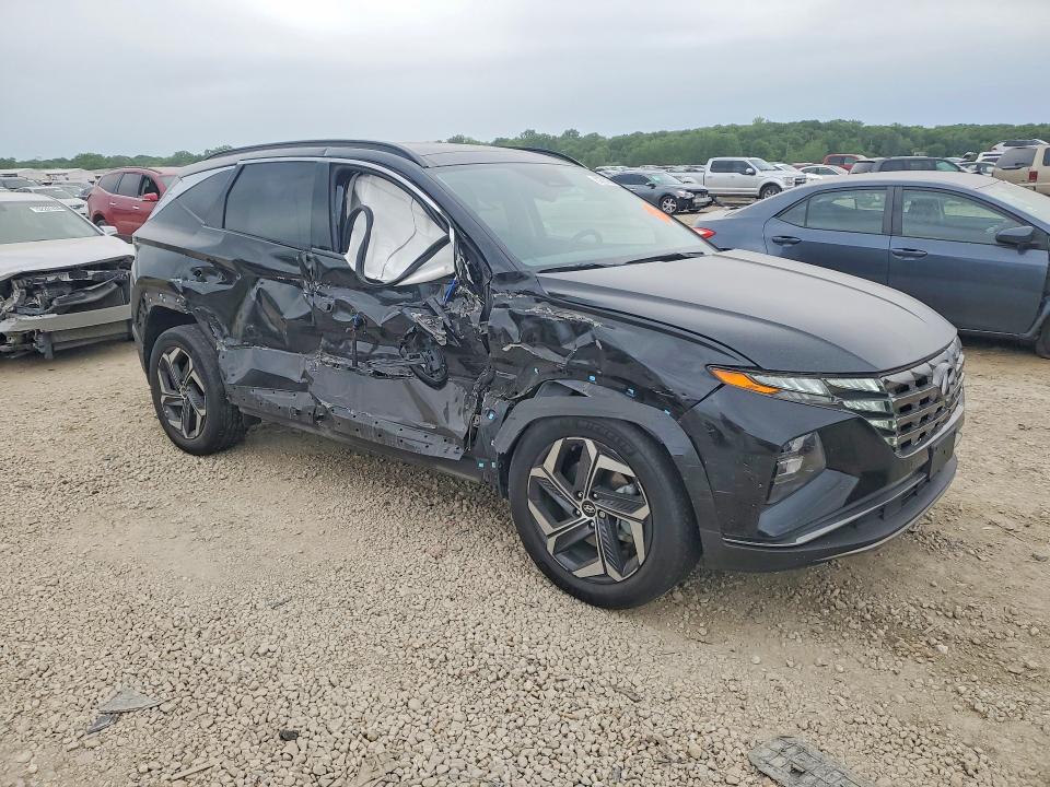 2023 Hyundai Tucson VIN KM8JECA14PU086958 COPART salvage auction — SIDE, Ks - Cert Of Title-Salvage, sold $8,400 on 2026-07-14 (photo 4)