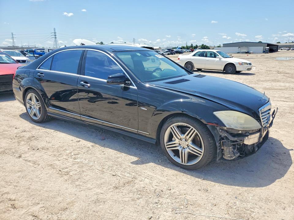 2012 Mercedes-benz S-klasse VIN WDDNG7DBXCA479277 COPART salvage auction — FRONT END, Tx - Certificate Of Title, sold $1,100 on 2026-07-09 (photo 4)