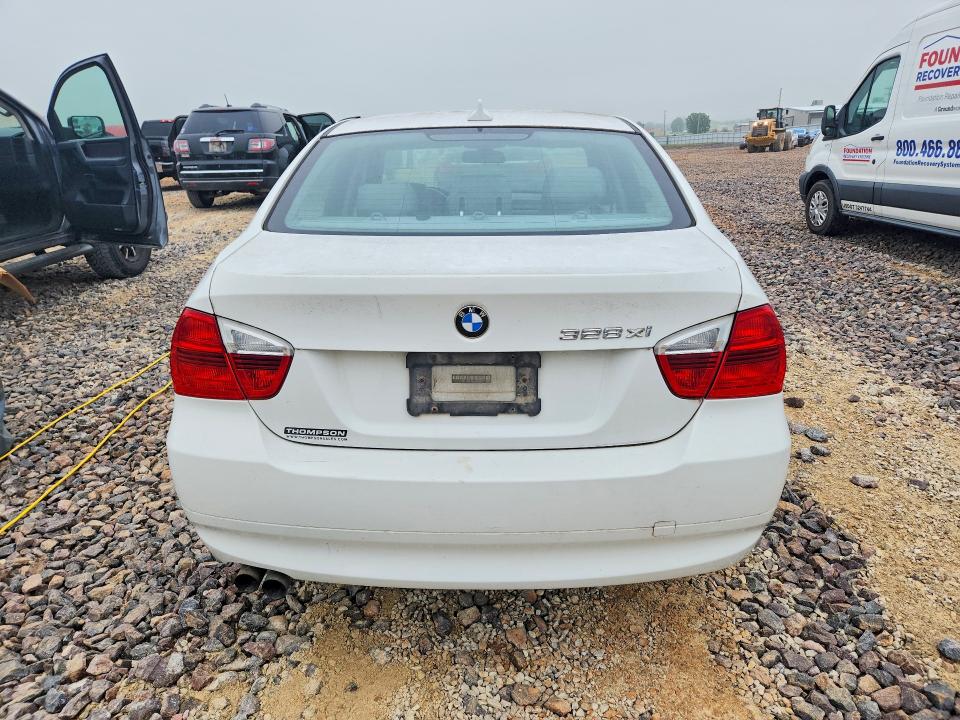 2007 BMW 3 series VIN WBAVC93577K034845 COPART salvage auction — HAIL, MO - SALVAGE CERTIFICATE OF TITLE, sold $650 on 2026-07-27 (photo 6)