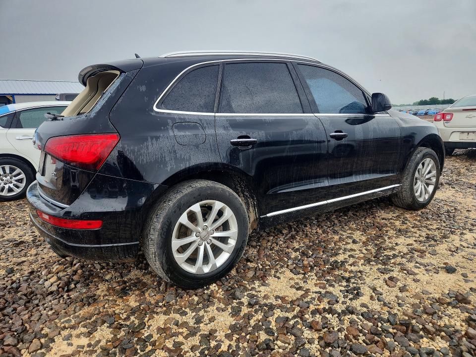2016 Audi Q5 VIN WA1C2AFP5GA069783 COPART salvage auction — HAIL, Mo - Certificate Of Title, sold $550 on 2026-07-27 (photo 3)