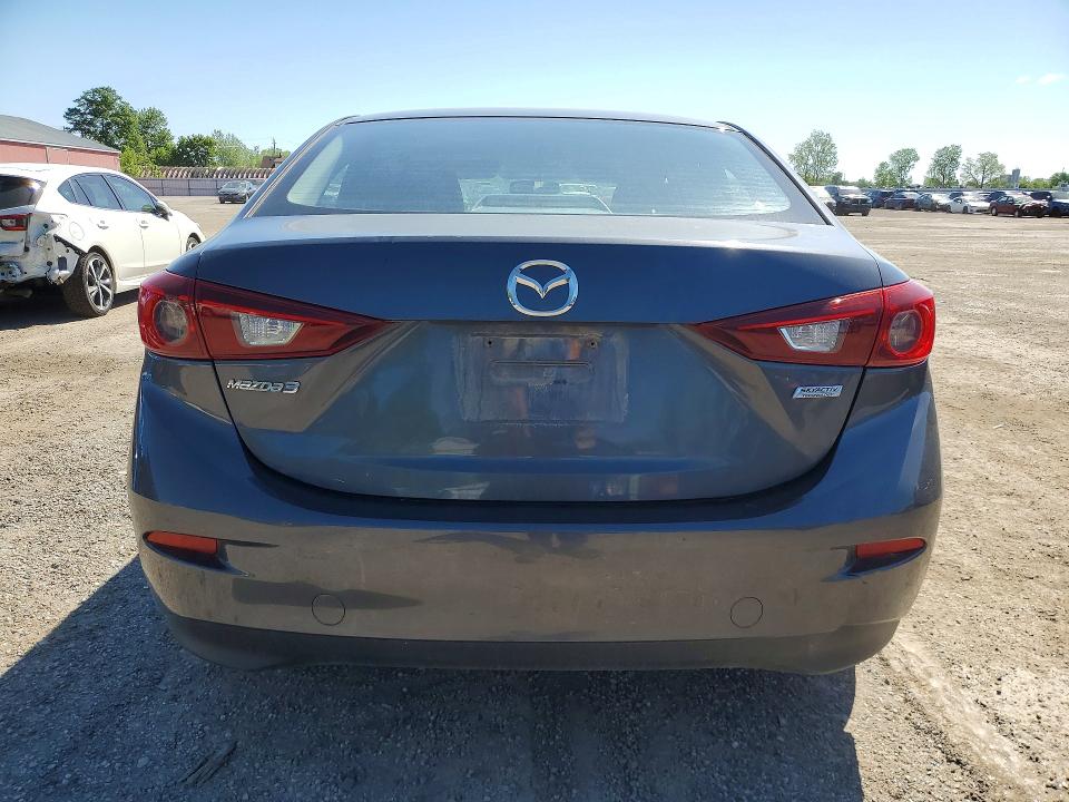 2014 Mazda 3 VIN JM1BM1U73E1166766 COPART salvage auction — FRONT END, On - Permit No Brand - Unfit, sold $2,300 on 2026-07-21 (photo 6)