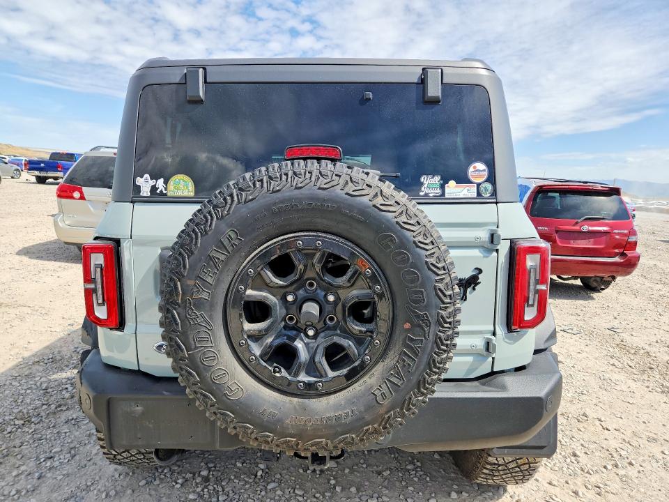 2024 Ford Bronco VIN 1FMEE2BP1RLA14073 COPART salvage auction — FRONT END, UT - SALVAGE CERTIFICATE, sold $22,900 on 2026-07-31 (photo 6)