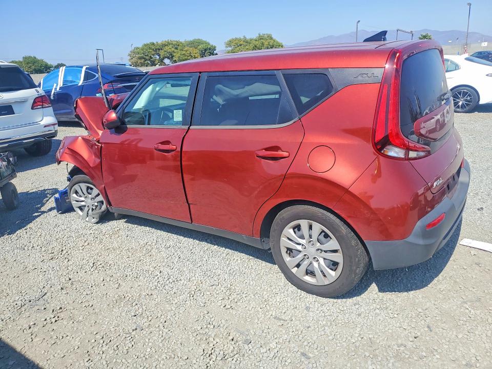 2022 Kia Soul VIN KNDJ23AU2N7837008 COPART salvage auction — FRONT END, Ca - Dis/Dlr/Exp Only Clean Title, sold $2,150 on 2026-07-27 (photo 2)