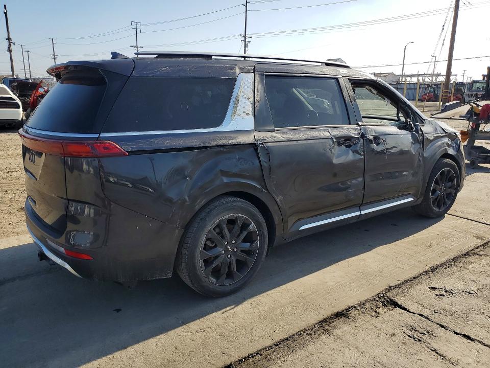 2022 Kia Carnival VIN KNDNE5H32N6084863 COPART salvage auction — SIDE, Ca - Salvage Certificate, sold $8,000 on 2026-07-29 (photo 3)