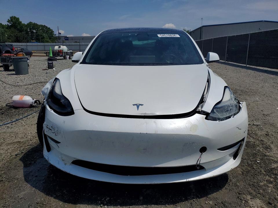 2023 Tesla Model 3 VIN 5YJ3E1EA6PF478165 COPART salvage auction — FRONT END, Sc - Cert Of Title-Salvage, sold $6,800 on 2026-07-13 (photo 5)
