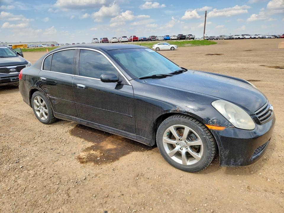 2005 Infiniti G35 VIN JNKCV51E85M221317 COPART salvage auction — SIDE, Ab - Bos - Salvage, sold $250 on 2026-07-28 (photo 4)