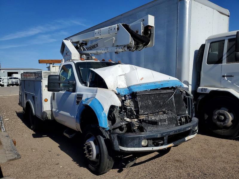 2008 Ford F-450 super duty VIN 1FDXF46R98EB34526 COPART salvage auction — FRONT END, Az - Cert Of Title - Salvage, sold $775 on 2026-07-09 (photo 1)