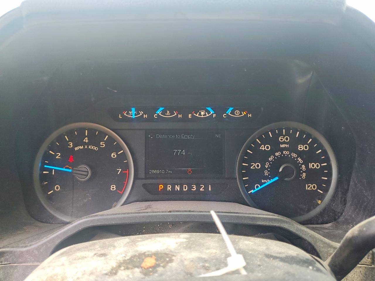 2016 Ford F-150 VIN 1FTEX1E84GKF13269 COPART salvage auction — Front End, SC - CERTIFICATE OF TITLE, sold $2,500 on 2026-07-09 (photo 9)