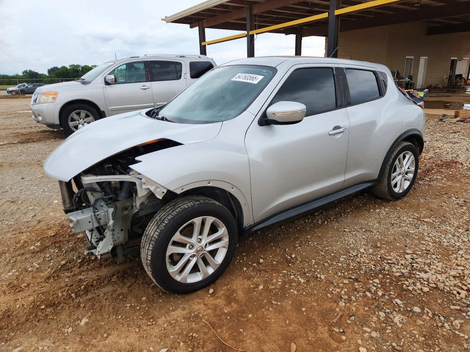 2017 Nissan Juke VIN JN8AF5MRXHT705590 COPART salvage auction — FRONT END, Al - Cert Of Title-Salvage Title, sold $500 on 2026-07-08 (photo 1)