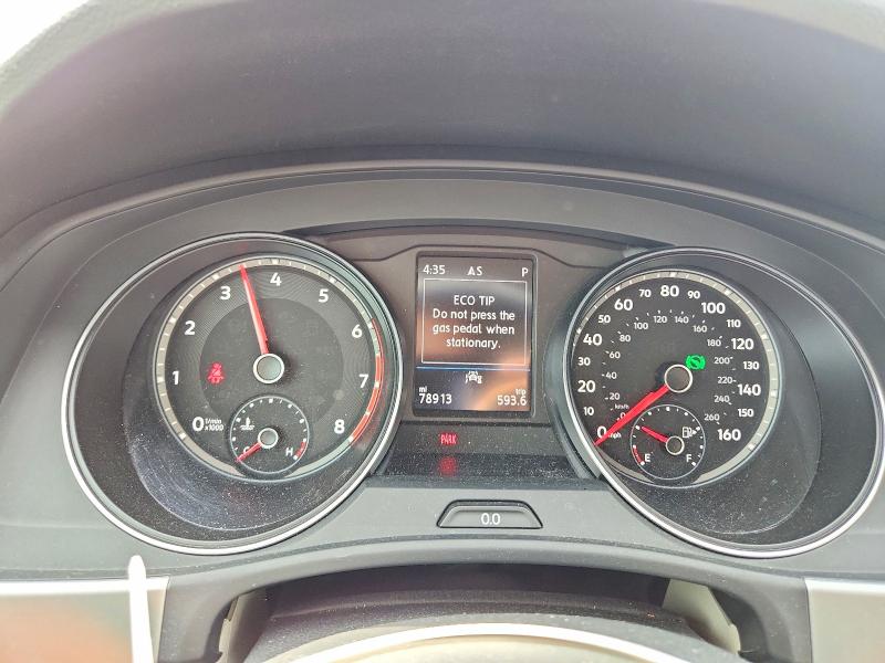 2021 Volkswagen Atlas VIN 1V2WR2CA1MC577218 COPART salvage auction — HAIL, Tx - Certificate Of Title, sold $175 on 2026-07-09 (photo 9)