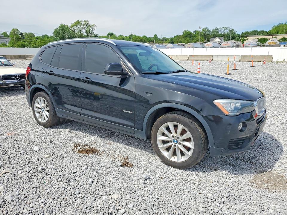 2017 BMW X3 VIN 5UXWX9C53H0T06752 COPART salvage auction — MECHANICAL, Oh - Certificate Of Title (P), sold $4,700 on 2026-07-09 (photo 4)
