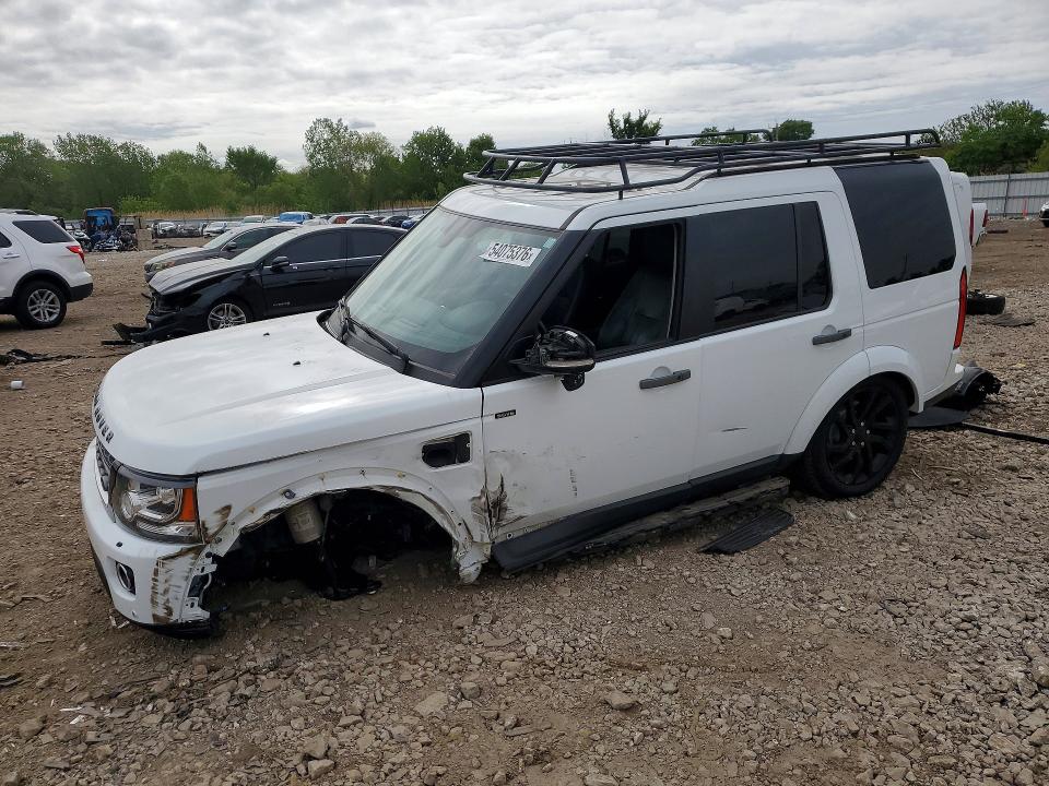 2016 Land rover VIN SALAG2V62GA829299 COPART salvage auction — FRONT END, Il - Salvage Certificate, sold $2,600 on 2026-07-29 (photo 1)