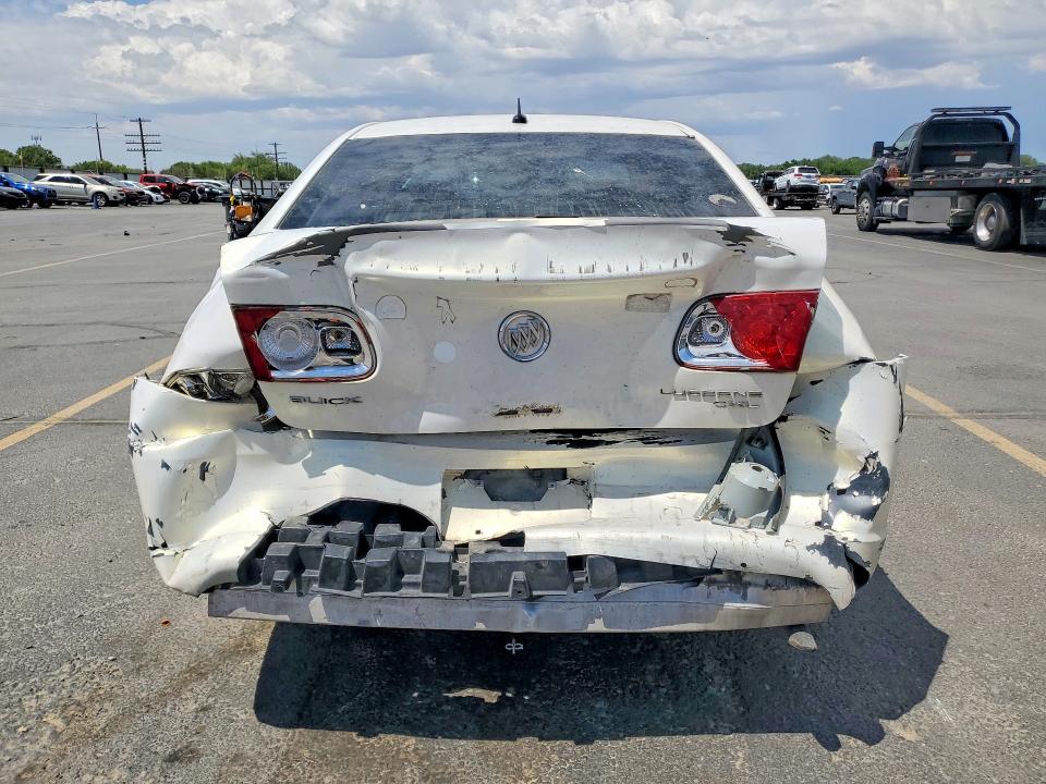 2006 Buick Lucerne VIN 1G4HD57206U236673 COPART salvage auction — REAR END, Id - Salvage Certificate Of Title, sold $125 on 2026-07-09 (photo 6)